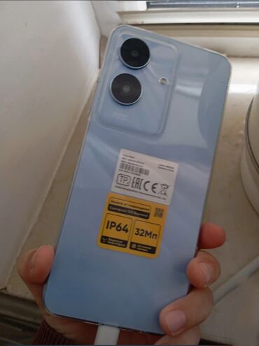 Держатели телефона: Realme note 60 ✅4/128gb ✅90hz ✅8 ядерный процессор ✅ Модель оснащена