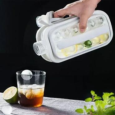 silikonska posuda za led: Posuda za led - Akcija ❄️🍹 Ova posuda stvara veliku količinu kockica — 1