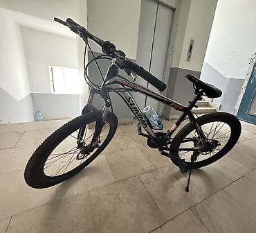 İdman velosipedləri: Ela velosipeddir, 26liq tekerdir. Ön amartizatordur. 250 azna alinib — 4