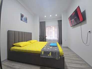 Посуточная аренда квартир: 1 комната, Душевая кабина, Постельное белье, Кондиционер — 5