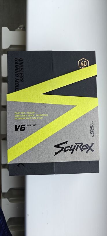 игровой мышка: Продаю игровую мышь Scyrox v6 Тип: беспроводная игровая мышь 2.4 GHz