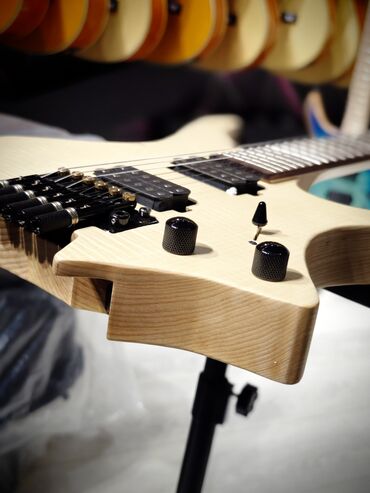 Elektro gitaralar: Elektron gitara, 6 sim, Yeni, Ünvandan götürmə — 7