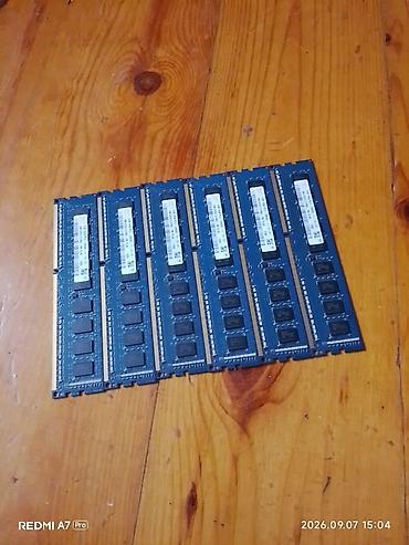 ddr3l 8gb ram: ELA VEZIYETDE 
ED 20 AZN
HAMSINI 90 AZN — 1
