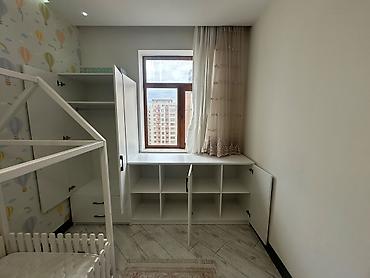 uşaqlar ucun isvec divarları: Uşaq otağı üçün saxlama skaflari - Rəng: ağ, mat səth - Komplekt — 3
