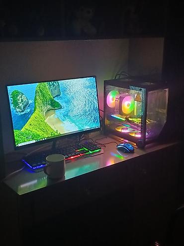 Masaüstü kompüterlər və iş stansiyaları: Gaming pc satılır. 32 gb 1 tb yaddaş ekran kartı rx 6700 xt 12gb — 1