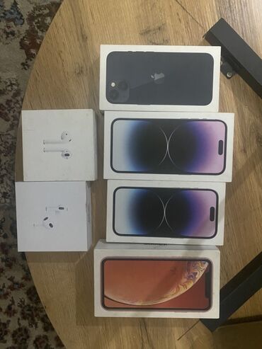 айрпо: IPhone 13 Pro, Наушники, Коробка