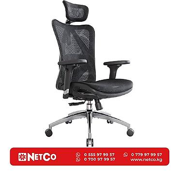 Офисное кресло SIHOO M57C-201 BLACK 3D Armrest, class 3 TUV