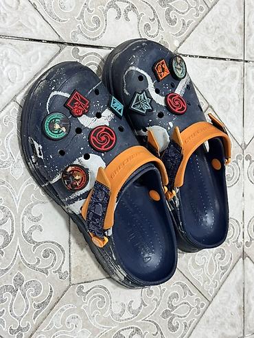 крок: Сабо, 41, 41.5, 42, Sketchers, Б/у, цвет - Синий — 1