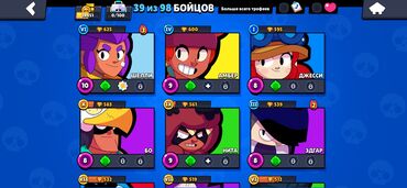 Oyuncaqlar: Brawl Stars oyunu üçün hesab - Kuboklar: 14 451 - Reytinqli döyüş — 3