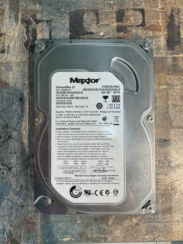 Жесткие диски, переносные винчестеры: Накопитель, Б/у, Seagate, HDD, 3.5", Для ПК