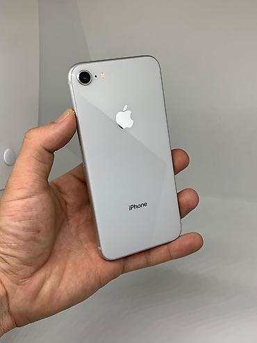 Apple iPhone: IPhone 8, Б/у, 64 ГБ, Белый, 75 % — 5