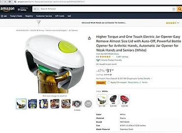 Ostali kuhinjski aparati: Električni otvarač za tegle – One Touch - Automatski otvarač — 4