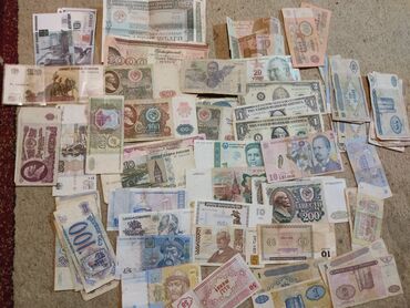 Əskinaslar: Sovet pulları və bir neçə ölkənin milli əskinaslar satılır xaiş edirəm — 4