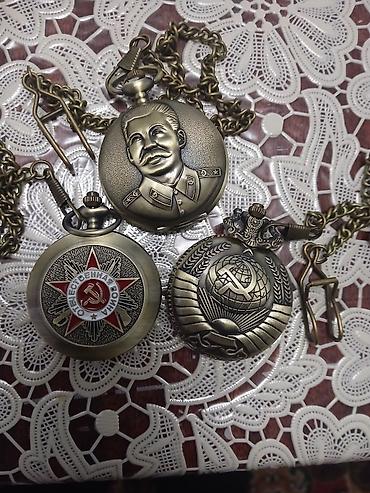 saat ve samdanlar: Kolleksiya üçün tematik cib saatları dəsti - Üç ədəd mexaniki tipli — 1