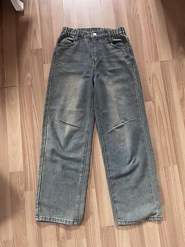 jeans: Cinslər, S, XS, rəng - Yaşıl — 3