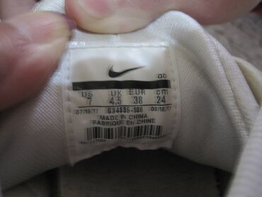 Women's Sneakers and athletic shoes: Nike, 38, bоја - Bela — 5
