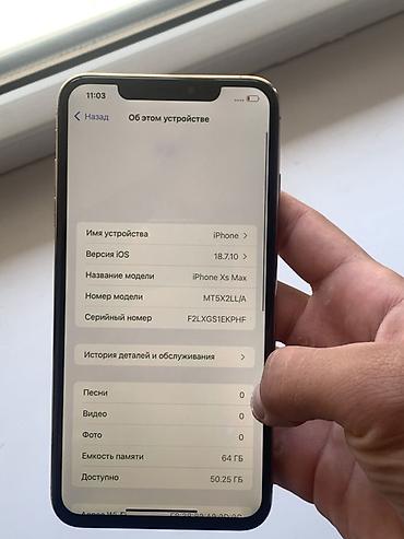 poco x8: IPhone XS Max 64гб трутон есть акб 73% родной динамики, микрофоны — 7