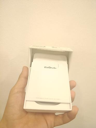 airpods qulaqcıq: Yeni Simsiz (Bluetooth) Qulaqcıqlar, Apple, rəng - Ağ — 5
