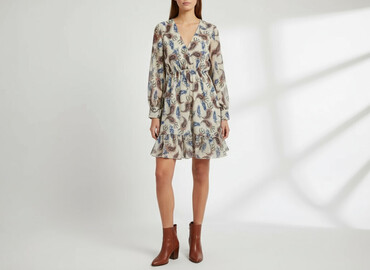 sukienki z paskiem w talii: Women`s dress, size S