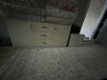 камод пласмаст: Комод для одежды, Б/у, Без зеркала, ЛДСП, цвет - Бежевый, Самовывоз — 1