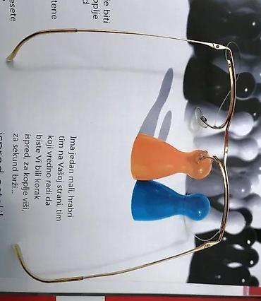 Naočare: 17K Vintage NYLOR dioptrijski semi ram MANIR LENONKI. Vintage semy — 6