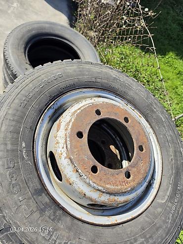 Disk təkərlər: İşlənmiş Disk təkər Mercedes-Benz 215 / 75 / R 16, 6 Boltlu — 11