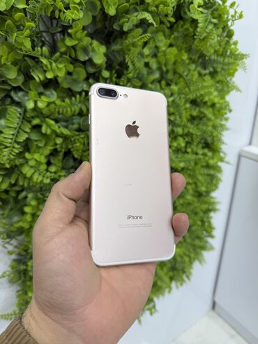 Apple iPhone: IPhone 7 Plus, 128 GB, Rose Gold, Zəmanət, Barmaq izi, Sənədlərlə