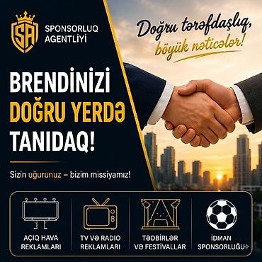 eğlence iş ilanları: Salam.Sponsorluq Agentliyi tərəfindən brend tanıtımı və sponsorluq — 1