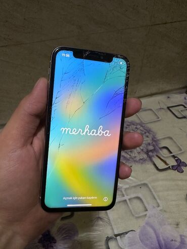 x printer: IPhone X, 256 GB, Rose Gold, Qırıq