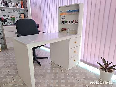 Digər mebel: AylaDırnaq masası 130 azn.Heç bir problemi yoxdu. Ölçü 1.20 * 60.Ünvan — 1