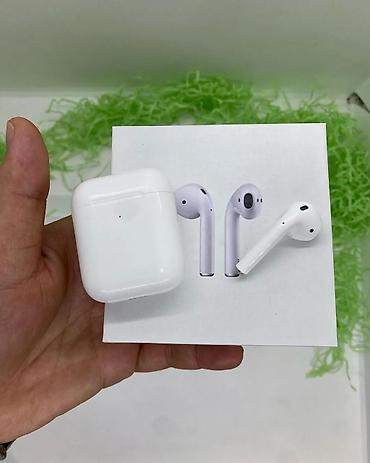 qulaqcığ: Airpods 2. Premium Class 35Yox 25 AZN 📌Görünüş orginal ilə eyni💯 — 2