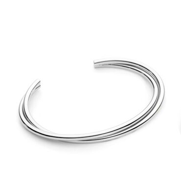 купить браслет из бисера ручной работы: Новый браслет Хромированная сталь Размер 62 мм. Серебристого цвета Не