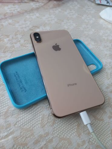 Apple iPhone: IPhone Xs Max, 64 GB, Rose Gold, Simsiz şarj, Face ID