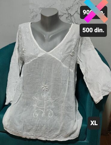 svecane kosulje i bluze: 0101 Brand, XL (EU 42), Vez, bоја - Bela