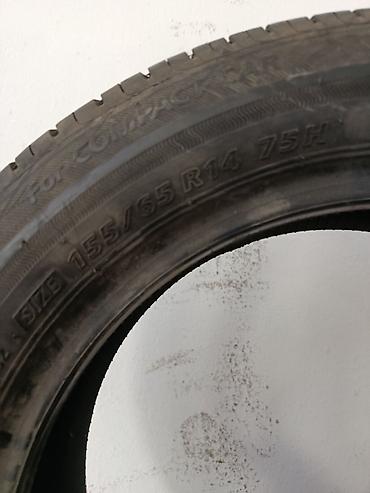 14: Шины 155 / 65 / R 14, Лето, Б/у, Комплект, Легковые, Япония, Bridgestone — 2