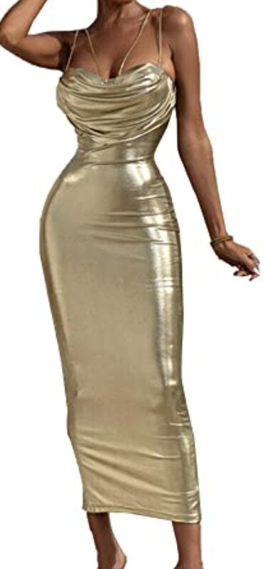 sampon za brzi rast kose kod dece: S (EU 36), color - Gold, Oversize, With the straps