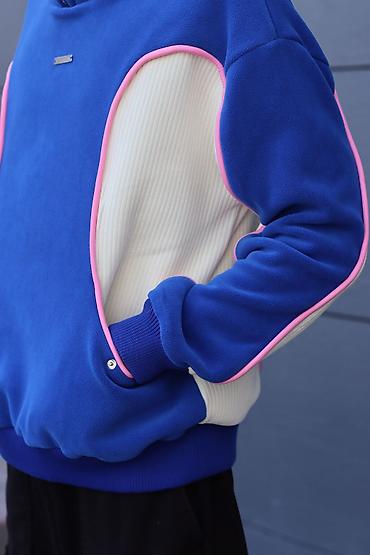 Толстовки: Мужская толстовка, M, L, XL, Новый, цвет - Синий, Самовывоз, Платная доставка — 2