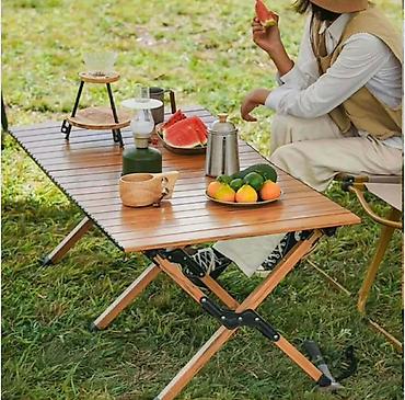 sto za kampovanje uradi sam: Uživajte u prirodi uz savršen spoj stila i funkcionalnosti! 🌿☕ — 1