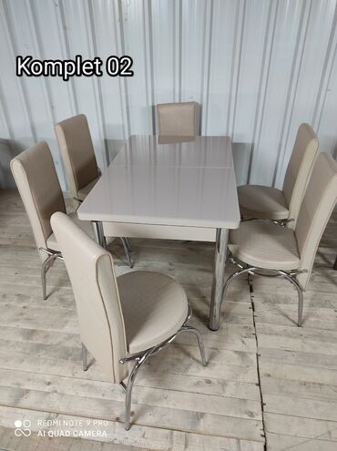 Setovi stolova i stolica: STO I 6 STOLICA 200 EUR Roba iz uvoza. Atraktivni dezeni. Stolovi su — 8