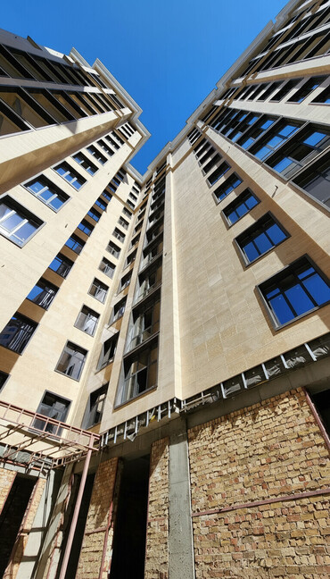 Продажа квартир: 3 комнаты, 106 м², Элитка, 7 этаж, ПСО (под самоотделку) — 1