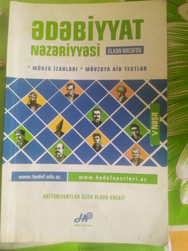 ədəbiyyat müntəxəbatı pdf: Ədəbiyyat test kitabi 1 dəfə istafdə olunub 3 Azn