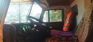 евро тонник: КамАЗ самосвал, зеленый, 6x4/6x6 грузовой автомобиль с откидывающимся — 5
