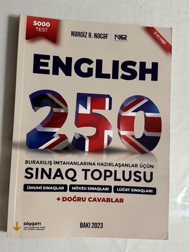 работа на дому сборка ручек: English 250 sınaq toplusu Nərgiz R. Nəcəf Книга в отличном состоянии