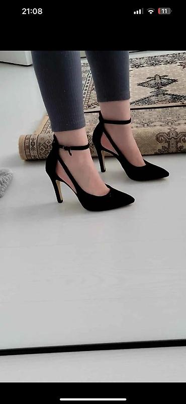 Tuflilər: Tuflilər, Ölçü: 38, rəng - Qara, Yeni — 2