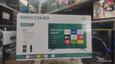 Телевизоры: Телевизоры, BEKO Android, доставка и установка бесплатно, 8 Гб память — 10
