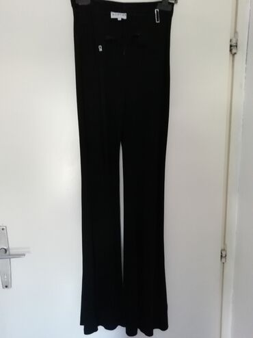 elegantne pantalone sa visokim strukom: S (EU 36), M (EU 38), Zvoncare