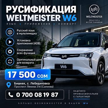наклейка самолет на авто: Русификация Weltmeister W6 в Бишкеке 🇰🇬 Русский язык мультимедиа — 1