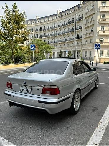 BMW: BMW 5 Series E39 sedan – gümüş rəng. Texniki xüsusiyyətlər və — 10