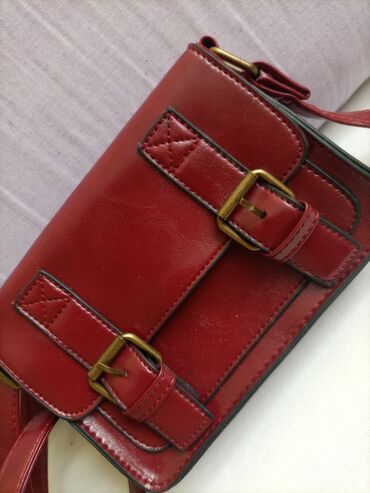 bebi torbe za mame: Elegant purse, Material: Leather