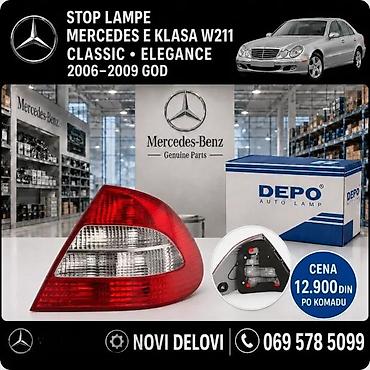 Stop svetla: TRECI ŠTOP MERCEDES E KLASA W211 02-09GOD | Treci stop mercedes e — 5